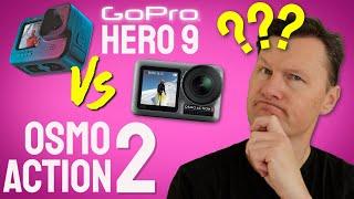 GoPro Hero 9 vs Osmo Action 2