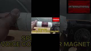 SPEAKER TUTORIAL VOICE COIL 4LAYER MAGNET