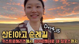 [산티아고 9] 내가 여기에 온 이유ㅣ순례길에서 마주친 운명적인 만남들 | 낭만가득했던 동물농장 알베르게(자막을 켜주세요) | KOR/ENG/ESP CC