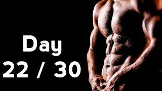 30 Days Six Pack Abs Workout Program Day: 22/30