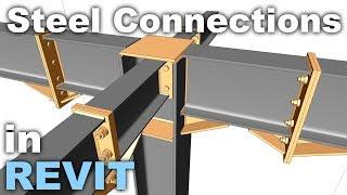 Steel Structures and Connections in Revit Tutorial