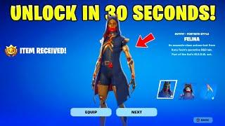 How To Get FELINA SKIN for FREE in Fortnite! (FASTEST METHOD)