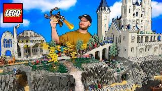 I Built a LEGO Castle BATTLE