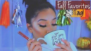 The Fall Favorites Tag