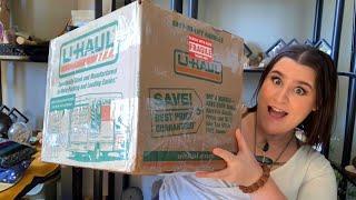 ANOTHER HUGE GINORMOUS CRYSTAL HAUL & UNBOXING (A LITERAL U-HAUL BOX OF CRYSTALS)