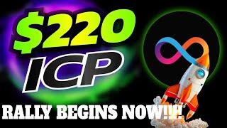 ICP INTERNET COMPUTER: $220 RALLY BEGINS NOW!!!