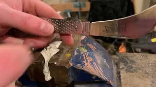 Modifications to Hawkbill Knife:  One Success, One Failure