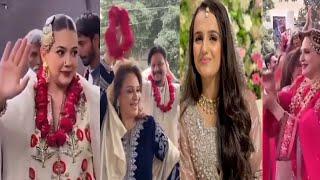 Bushra Ansari Zara Noor Abbas Asma Abbas Son wedding celebration