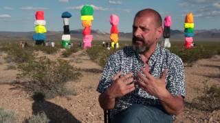 Artist Ugo Rondinone on "Seven Magic Mountains"