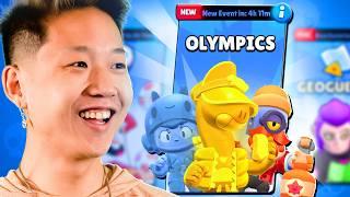 9 YOUTUBERS vs $3000 BRAWL STARS OLYMPIC MINIGAMES!