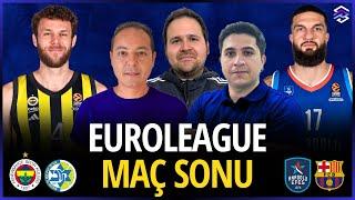 "KÖTÜ OYUN İYİ GALİBİYET" | Fenerbahçe Beko - Maccabi |  Anadolu Efes - Barcelona | EuroLeague