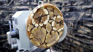 Woodturning - Interesting idea for decoration !