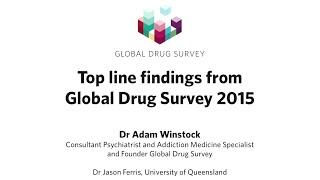 GDS2015 Findings: Top line What You Should Know about Drug Use Around the World