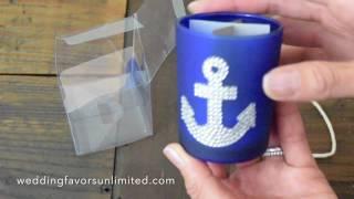 Fashioncraft Spectacular Anchor Candle Wedding Favors (FC-5469)