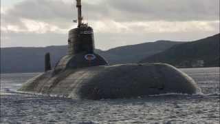 Submarine TK 208 Dmitry Donskoy - coast of Sweden