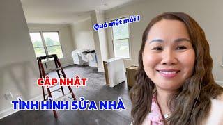 Cập Nhật TÌNH HÌNH NHÀ CỬA Đến Đâu Rồi Trong Ngày Đầu Hết Bị Trái Múi Giờ I Đến Mỹ cùng Mai