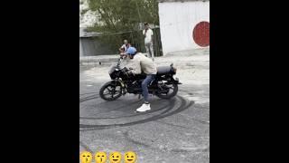 splender stunt  #youtubeshorts #bike #drift #stunt #splendor #viral