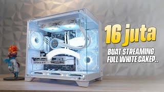 Rakit PC 16 Juta Buat Streaming Full White!!?