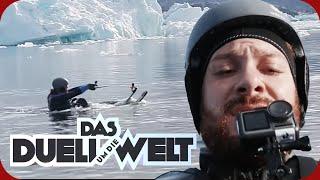 Eiszeit bei Riccardo Simonetti! Auf Wasserskiern durch Grönland | Duell um die Welt