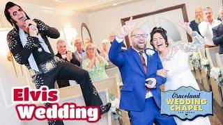 Kerry &  Richard's Elvis Wedding in Las Vegas | Graceland Chapel