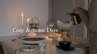 Cozy Autumn Days I Rainy day baking and cooking, new books  I Autumn intensions