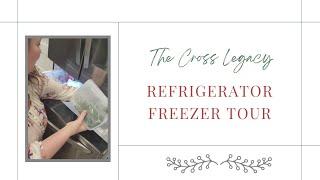 Refrigerator Freezer Tour  |  Live with Amy Cross