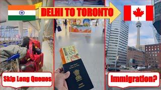 Delhi to Toronto in Summers|  Air India| Food? Luggage? Immigration? Suggestions?