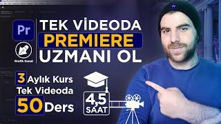 Adobe PREMIERE PRO Dersleri ( Tek Videoda Sıfırdan İleri Seviye Her şeyi Öğren )