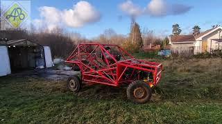 Багги из Нивы #2  на пространственной раме. Продолжение. Buggy from Niva continued