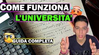 COME FUNZIONA l'Università: TUTTO quello che DEVI SAPERE