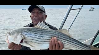 Striped Bass Fishing with My Jamaican Uncle (Hilarious First Trip!)