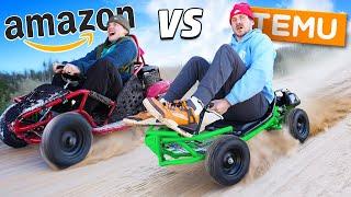 Amazon VS Temu Go Karts Challenge!