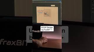 UI/UX Design by fraxBIT  #uidesign #shorts #design #webdesign #web #uiux #figma