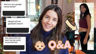 Geslacht, babynamen, mijn buik (!) Zwangerschaps Q&A deel 2