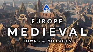 Most Beautiful Medieval Towns and Villages in Europe | 4K Travel Guide