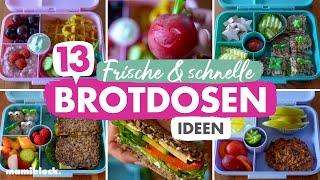 13 frische Brotdosen für den Sommer ️ & leckere Resteverwertung  | mamiblock