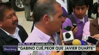 Gabino Cué es el saqueador de Oaxaca: Benjamín Robles