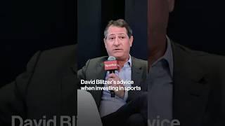 David Blitzer’s Advice for Investing in Sports