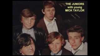 The Juniors feat  Mick Taylor   There`s A Pretty Girl A side Columbia DB 7339   1964