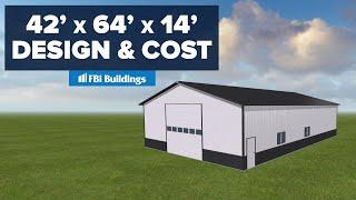 42' x 64' Pole Barn: Design Tips and Cost