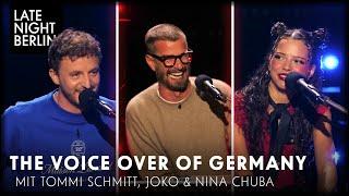 Nina Chuba, Joko, Tommi Schmitt & Klaas sprechen absurde Voice-Overs ein | Late Night Berlin