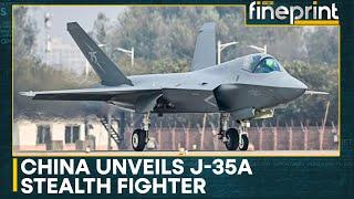 China Reveals J-35A Stealth Fighter At Zhuhai Show | WION Fineprint