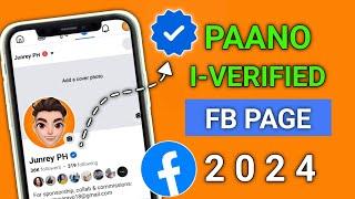 PAANO I-VERIFIED ANG FACEBOOK PAGE | META BLUE VERIFIED BADGE