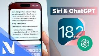 ChatGPT-Integration für Siri mit iOS 18.2 & neuer ChatGPT Advanced Voice Mode | Nils-Hendrik Welk