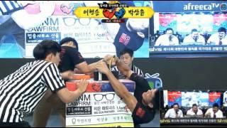 팔씨름 역사상 최고의 명장면  [SILVIS 제10회 국가대표선발전] Arm wrestling Best scene