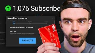 I bought 1,000 real YouTube subscribers... here's what happened (YouTube promotions)