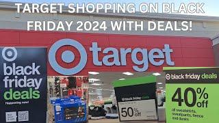 TARGET SHOPPING ON BLACK FRIDAY 2024 WITH DEALS!