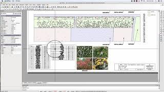 Using a database of Australian species in a landscape design example