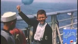 SS United States in Glorious 16mm Kodachrome!