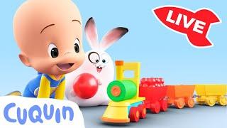  LIVE  Learn colors, numbers and shapes with Cuquín | Educational videos for kids